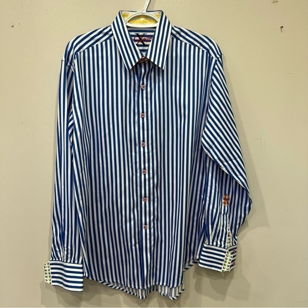 Robert Graham Button Down Longsleeve Shirt Men’s Size Large